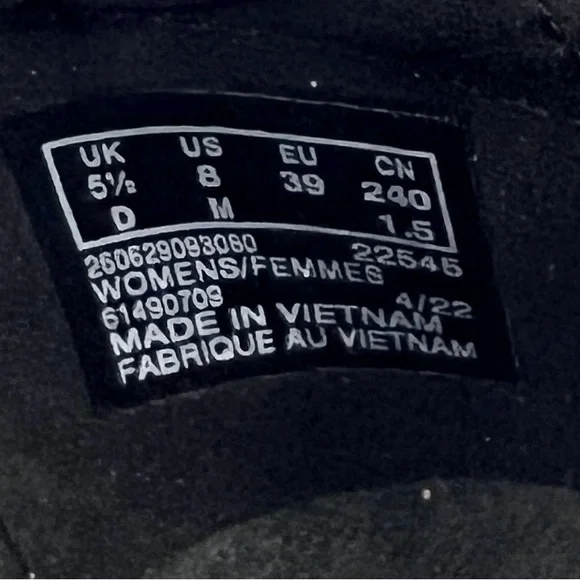 CLARKS, ULTIMATE COMFORT TECHNOLOGY, WOMEN’S MAY MARIGOLD BLACK SLIP-ONS, SIZE 8 - Picture 8 of 13